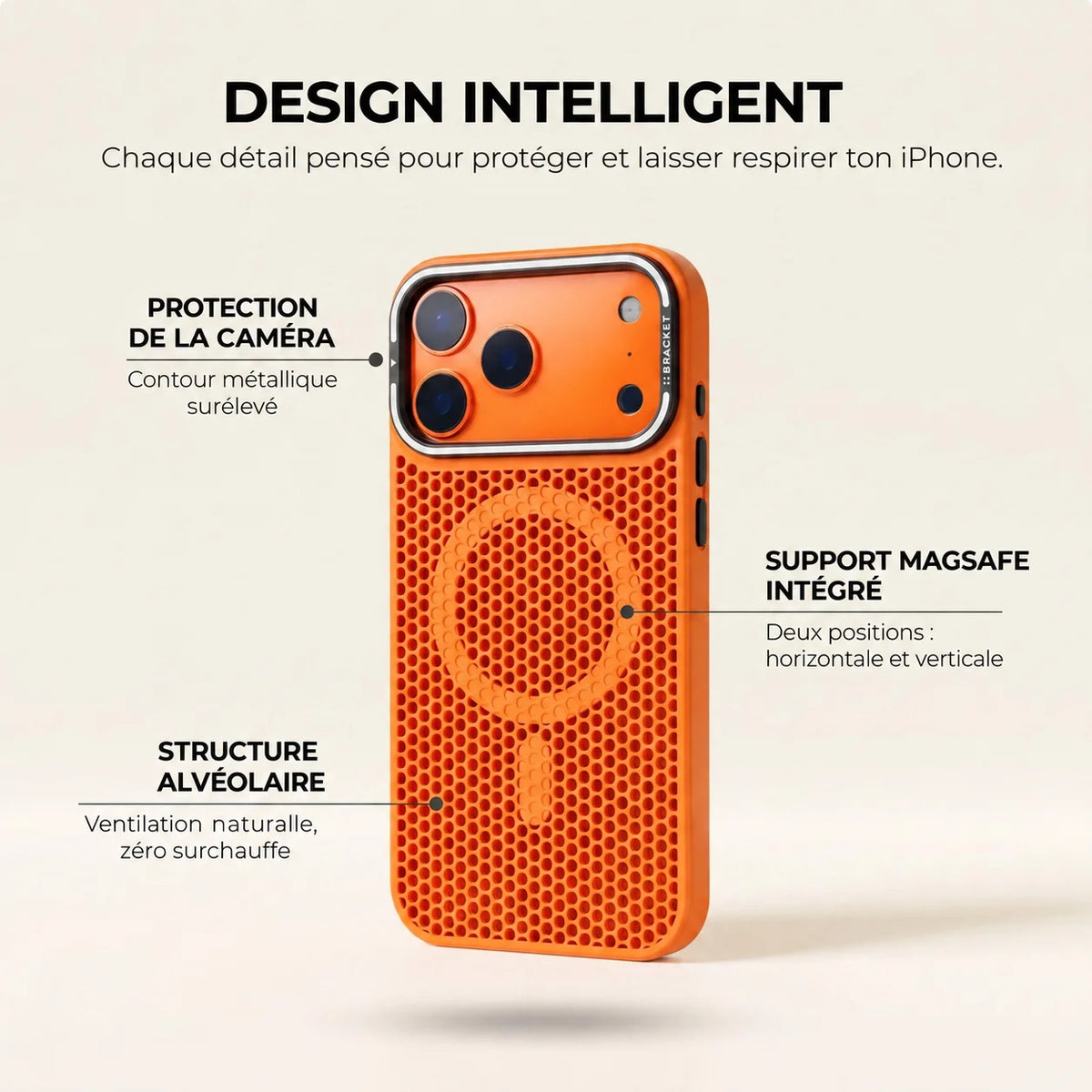 Coque respirante anti-surchauffe Kalyo